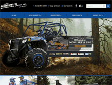 Tablet Screenshot of hadensmotorsportsinc.com